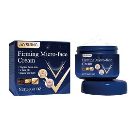 Jaysuing V Face Firming Cream, Contours Tightening, Chin Lifting Facial Skin Relaxation Massage Cream (Option: 3PCS)